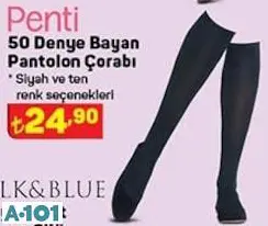 PENTİ 50 DENYE BAYAN PANTOLON ÇORABI